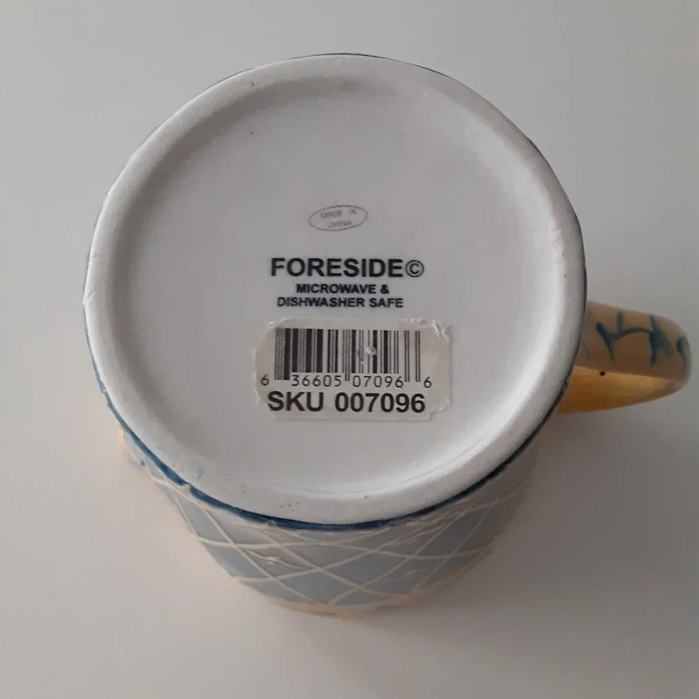 Foreside Home - Hand Painted Ceramic Pitcher
